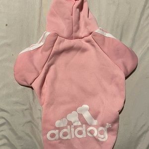 Adidog Hoodie Pet Clothes Dog Sweatshirt